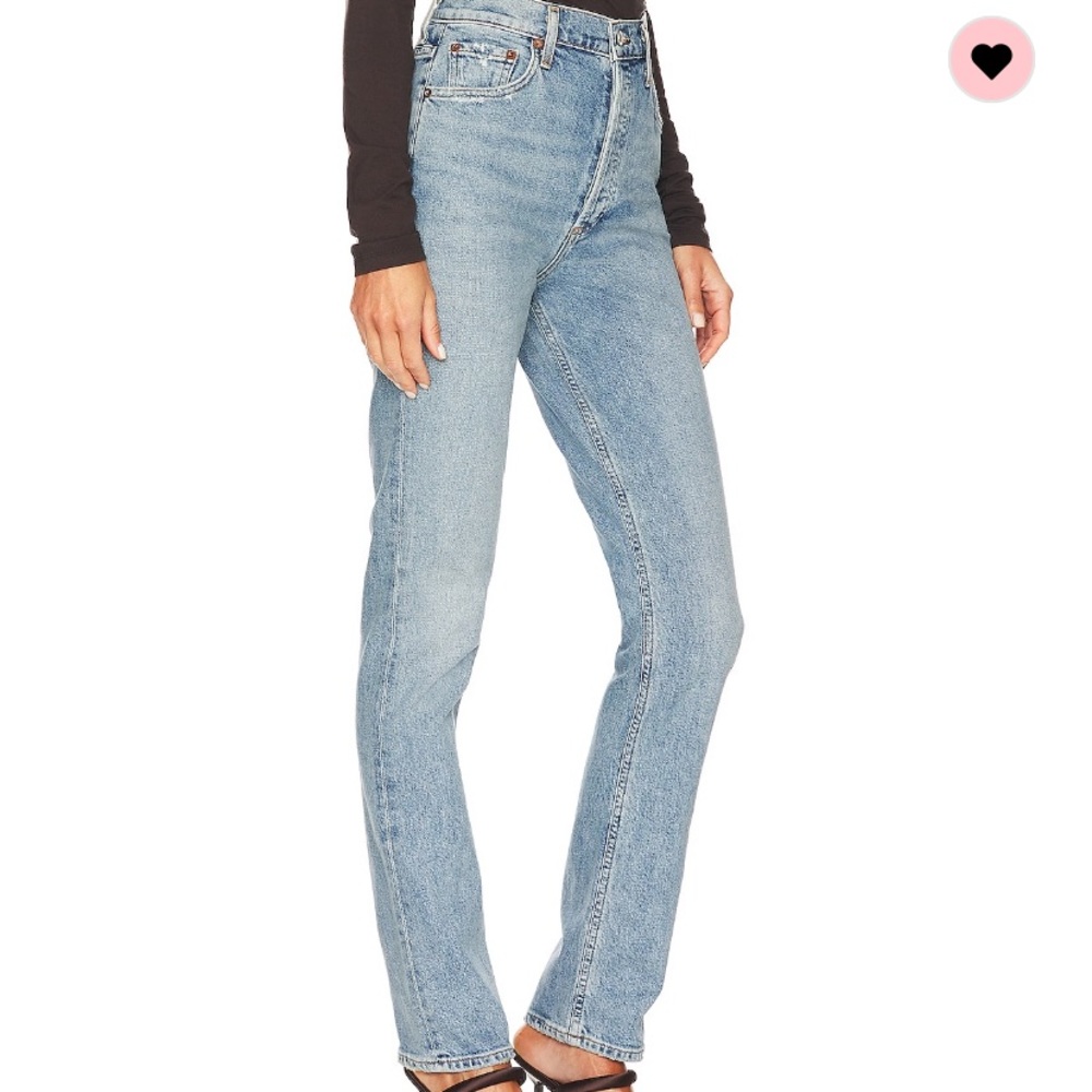 AGOLDE HIGH RISE SLIM JEANS SIZE 25